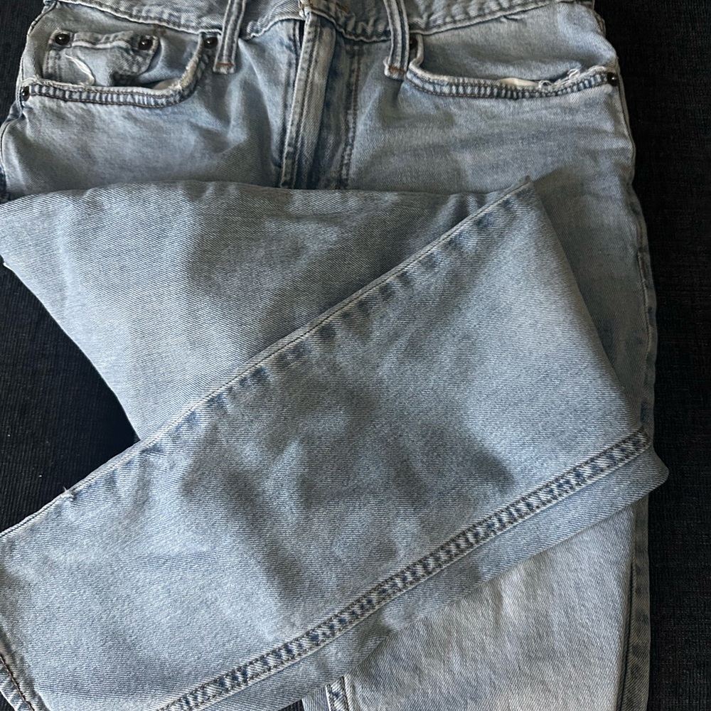 Old Navy Men's Light Blue Straight Jeans